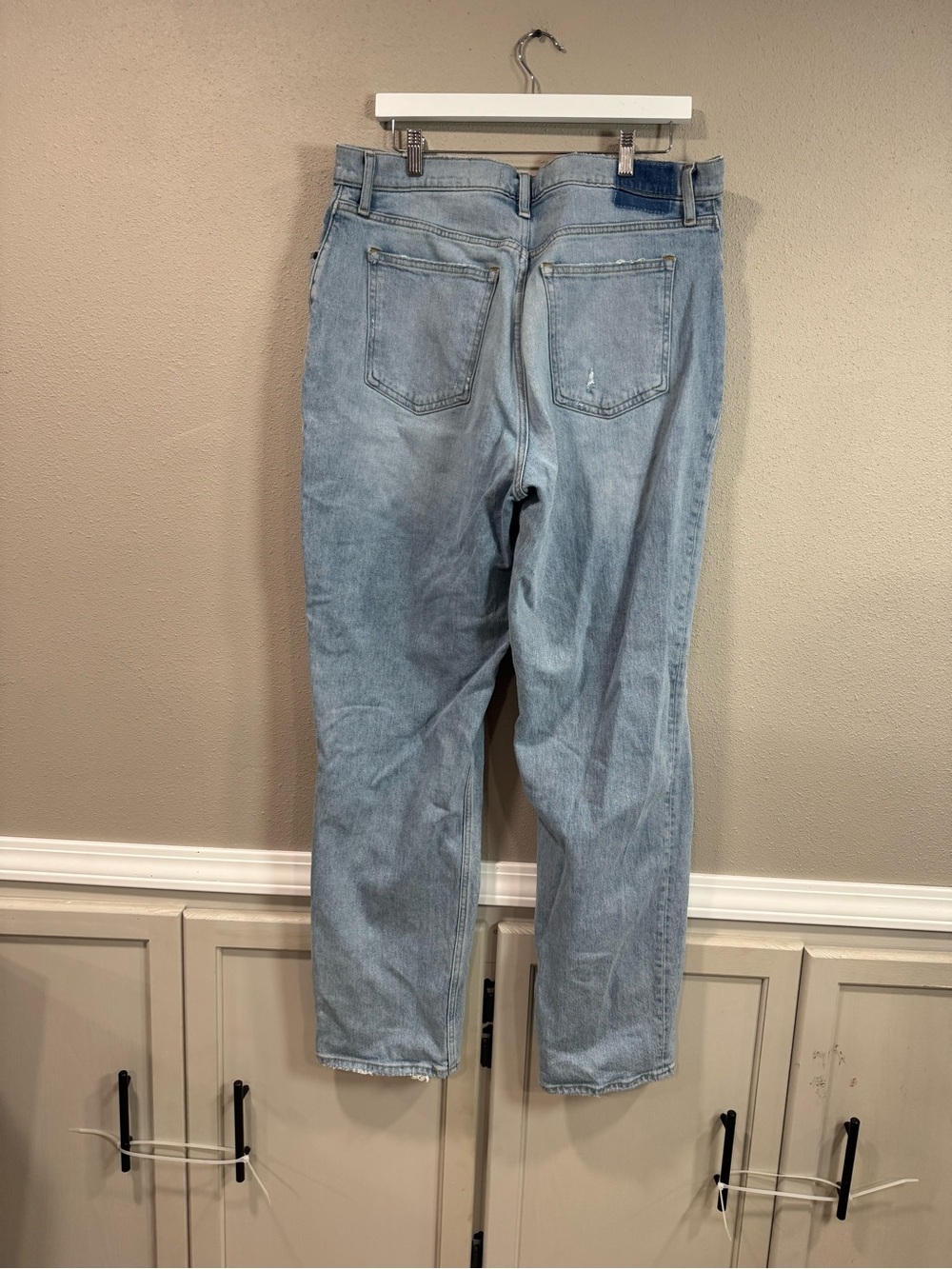 Abercrombie & Fitch The 90’s Straight Ultra High Rise Curve Love - Picture 4 of 7